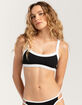 DIPPIN' DAISY'S Kelly Rib Bralette Bikini Top image number 1