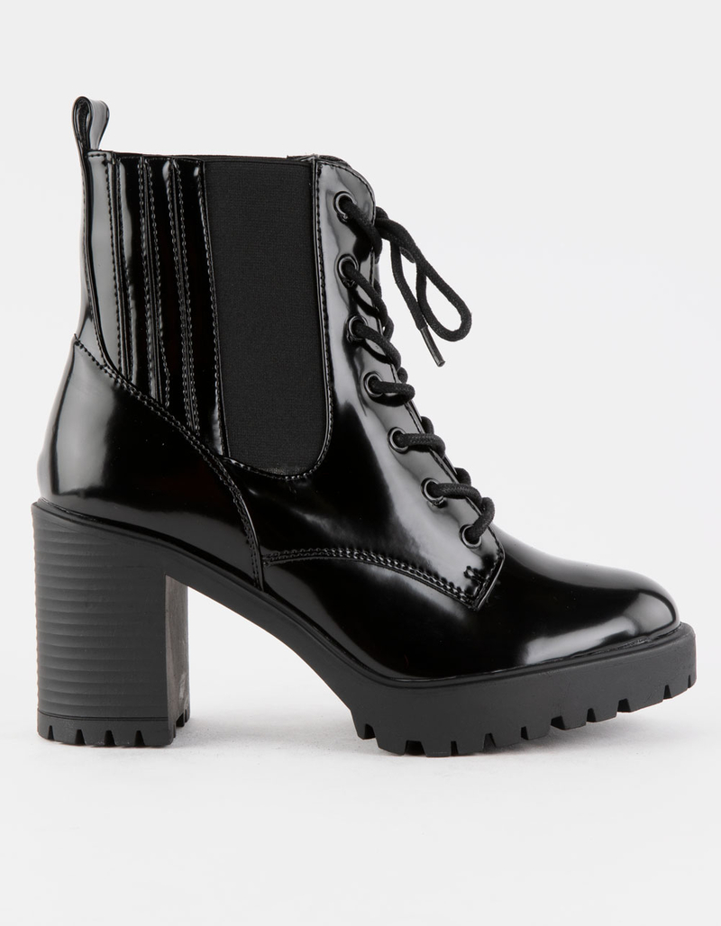 MIA Daryl Lace Up Heel Womens Boots image number 1