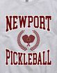 PICKLEBALL Newport Crest Unisex Crewneck Sweatshirt image number 2
