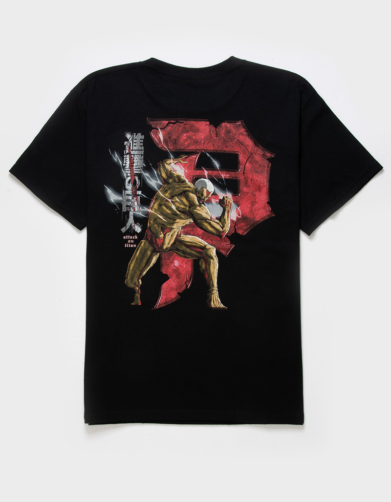 PRIMITIVE x Attack On Titan Armored Dirty P Boys Tee image number 0