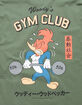 RIOT SOCIETY Woody's Gym Club Mens Tee image number 3