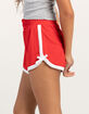 RSQ Womens Mid Rise Piped Bow Shorts image number 3