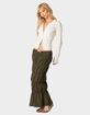 EDIKTED Tiered Scrunch Maxi Skirt image number 5