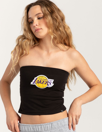 HYPE AND VICE Los Angeles Lakers Womens Tube Top
