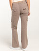 RSQ Womens Low Rise Cargo Flare Pants image number 4