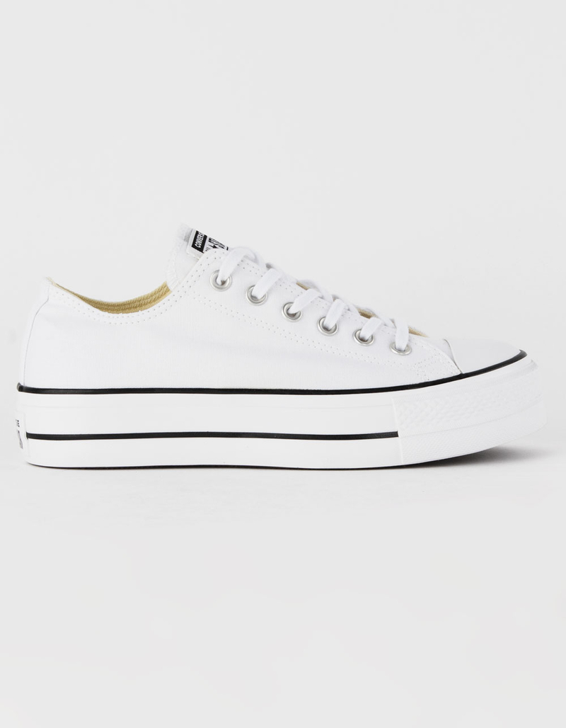 CONVERSE Chuck Taylor All Star Lift Platform Womens Low Top Shoes image number 1