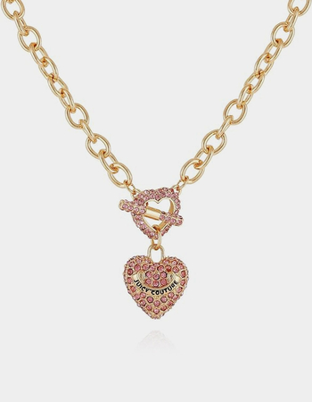 JUICY COUTURE Heart Pendant Necklace