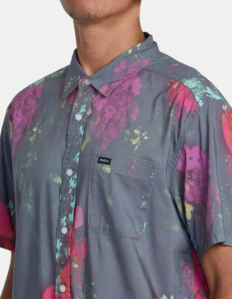 RVCA Love Bomb Mens Button Up Shirt image number 2