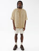 BDG Urban Outfitters Mens Elastic Waist Corduroy Shorts image number 4