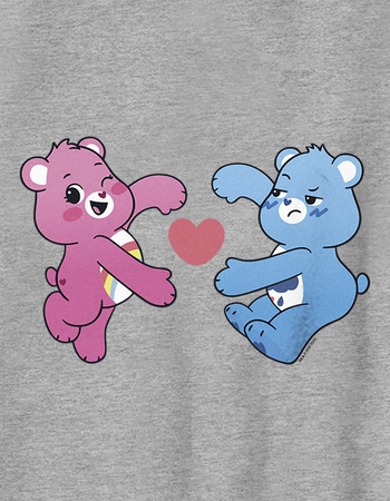CARE BEARS Cheer Bear Grumpy Bear Heart Unisex Kids Tee
