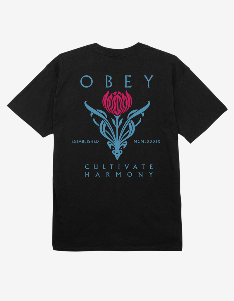 OBEY Cultivate Harmony Mens Tee image number 0