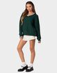 EDIKTED Amoret Cable Knit Womens Sweater image number 3