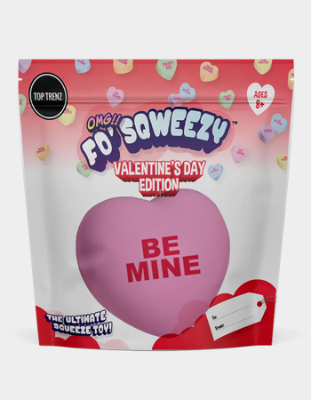 TOP TRENZ Valentine's Day Edition OMG Fo' Sqweezy Toy