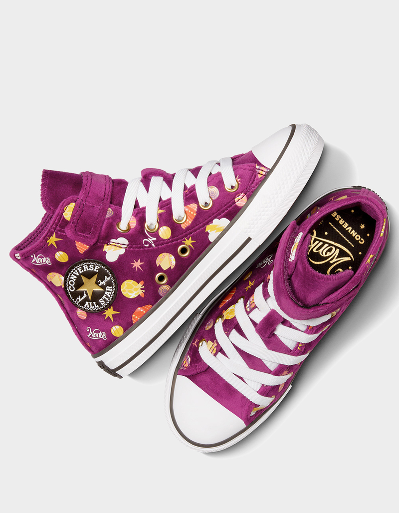 CONVERSE x Wonka Chuck Taylor All Star Easy On High Top Little Kids Shoes image number 0