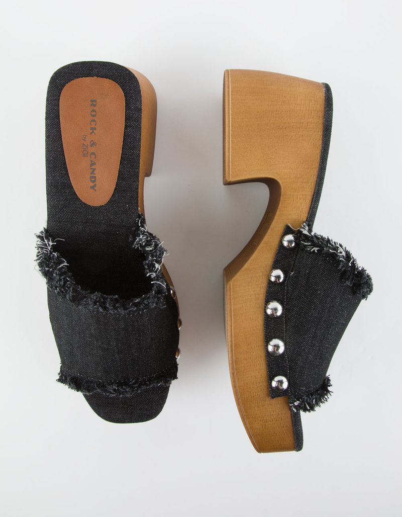 ROCK & CANDY Noelia Womens Platform Slide Sandals image number 4