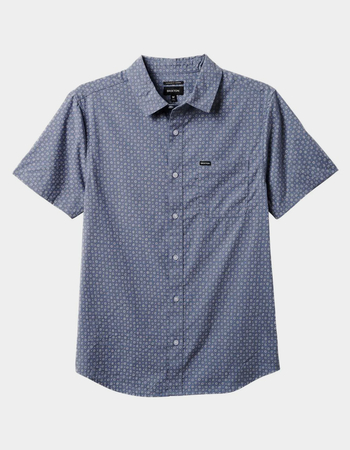 BRIXTON Charter Print Button Up Mens Shirt