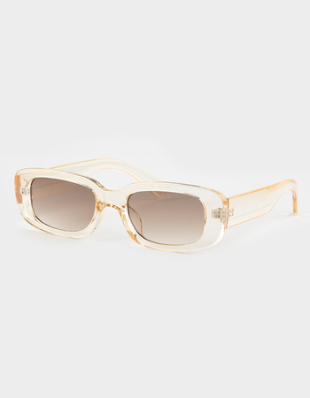 RSQ Translucent Rectangle Sunglasses