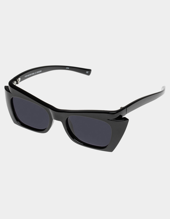 LE SPECS For-Never Mine Black Sunglasses