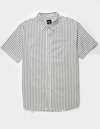 RSQ Mens Stripe Oxford Shirt 