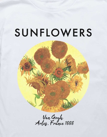 VAN GOGH Sunflowers Unisex Kids Tee