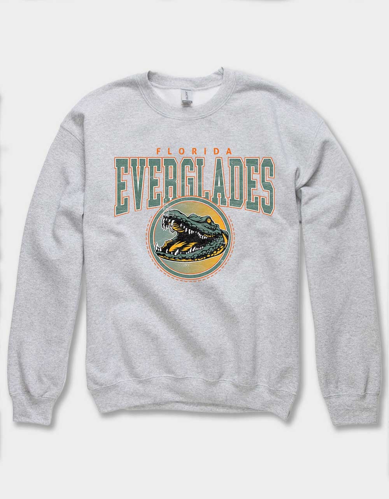 FLORIDA Everglades Gator Unisex Crewneck Sweatshirt image number 0