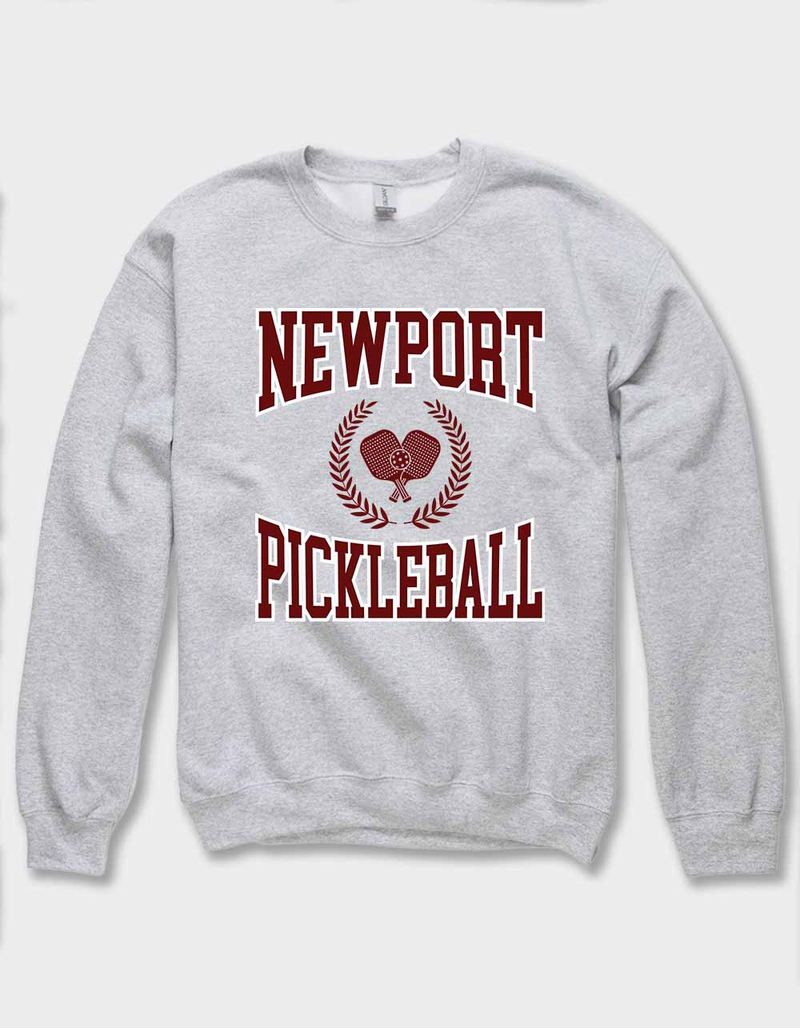 PICKLEBALL Newport Crest Unisex Crewneck Sweatshirt image number 0