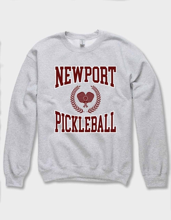 PICKLEBALL Newport Crest Unisex Crewneck Sweatshirt