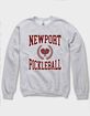 PICKLEBALL Newport Crest Unisex Crewneck Sweatshirt image number 1
