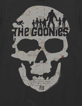 THE GOONIES Goonie Skull Map Unisex Tee