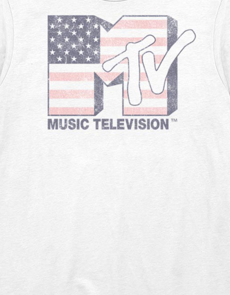 MTV Flag Logo Unisex Tee image number 1
