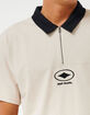 RIP CURL Quality Surf Products Mens Quarter Zip Polo image number 4