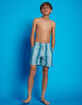 RSQ Boys Vertical Stripe 5'' Swim Shorts image number 1
