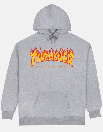 THRASHER Flame Logo Mens Hoodie