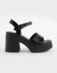 SODA Hattie Womens Platform Dress Sandals image number 2