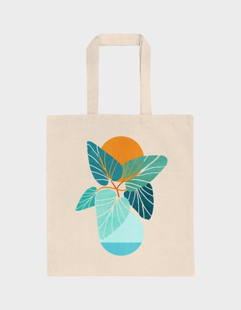 PLANT Tropical Abstract Tote Bag