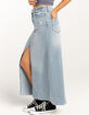 RSQ Womens Low Rise Denim Maxi Skirt image number 3