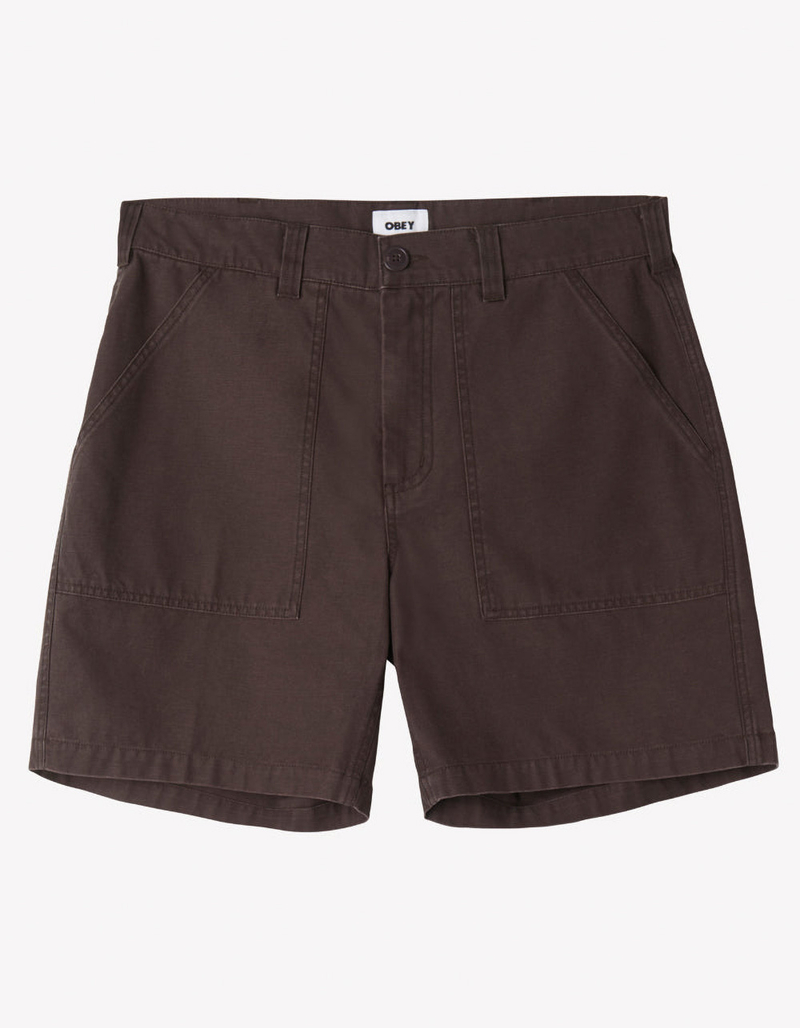 OBEY Mens Utility Shorts image number 0