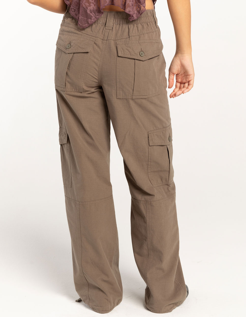 RSQ Womens Low Rise Ripstop Cargo Pants image number 3