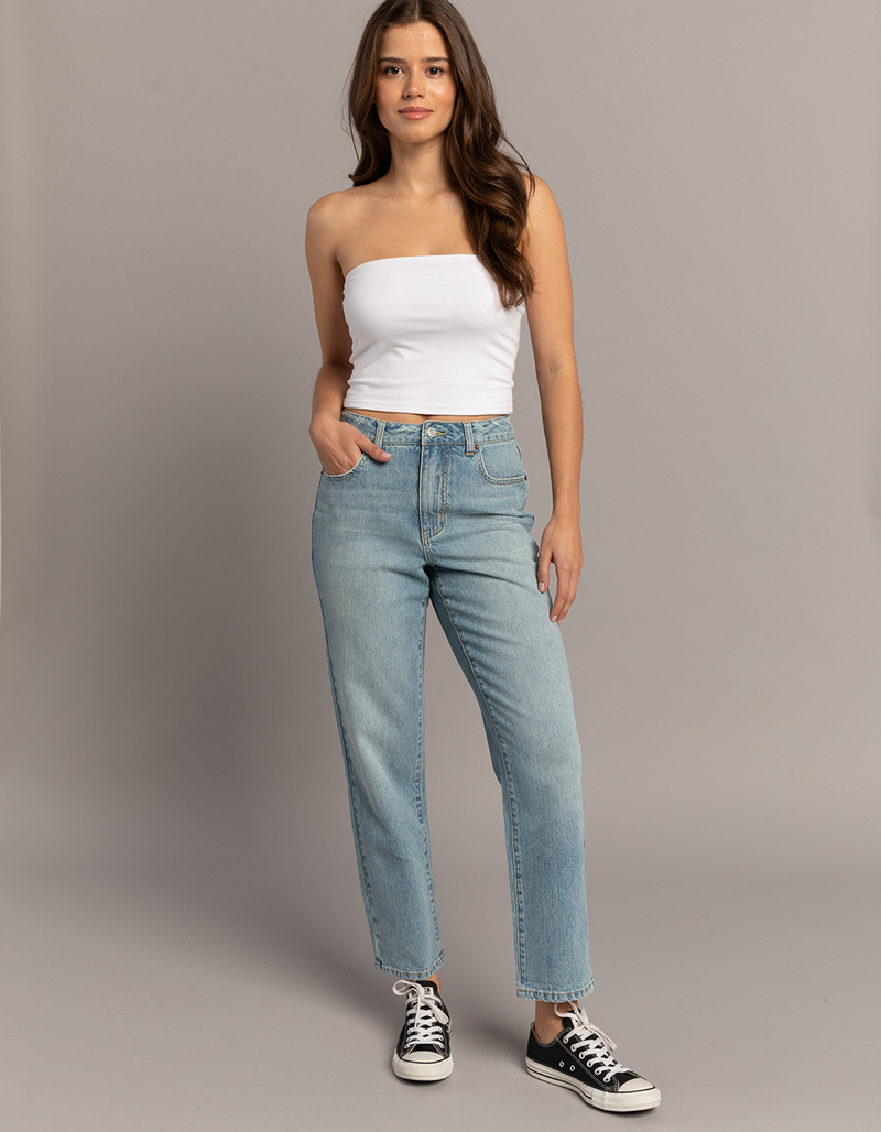 RSQ Womens High Rise Straight Jeans image number 0