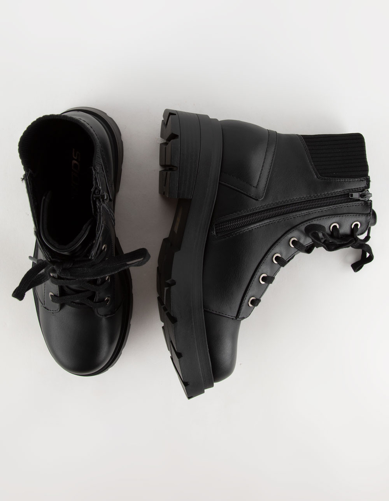 SODA Amina Lace Up Womens Boots image number 4