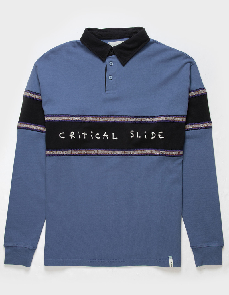 THE CRITICAL SLIDE SOCIETY Bells Mens Long Sleeve Polo Shirt image number 0