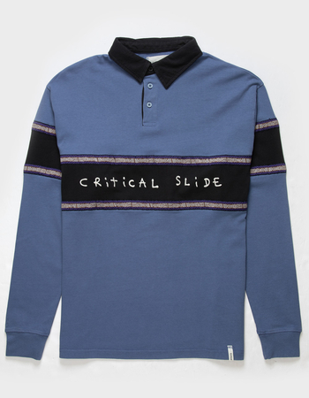 THE CRITICAL SLIDE SOCIETY Bells Mens Long Sleeve Polo Shirt Primary Image