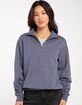 TILLYS Quarter Zip Womens Sweatshirt image number 5