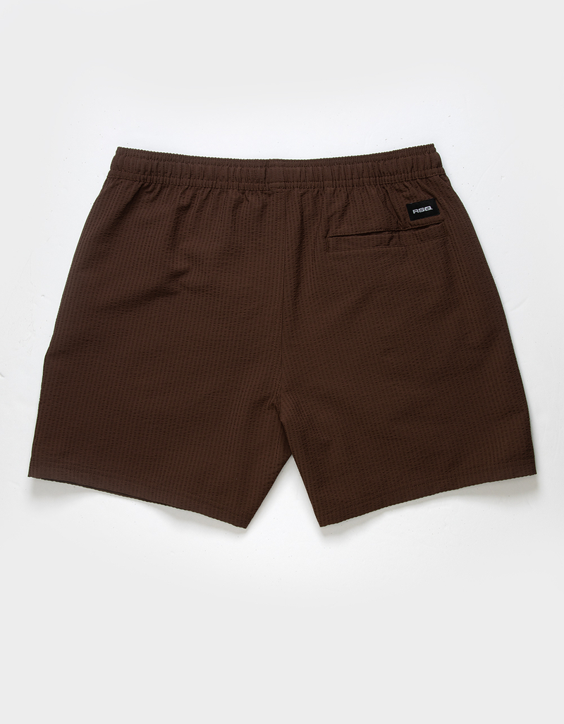 RSQ Mens Seersucker 5" Pull On Shorts image number 2
