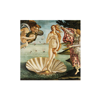 DENY DESIGNS Sandro Botticelli The Birth of Venus 20" x 20" Art Print
