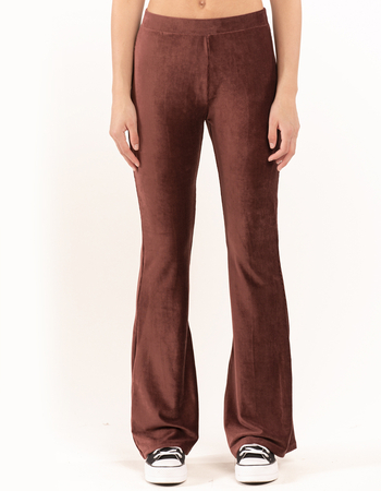 RSQ Womens Knit Corduroy Flare Pants
