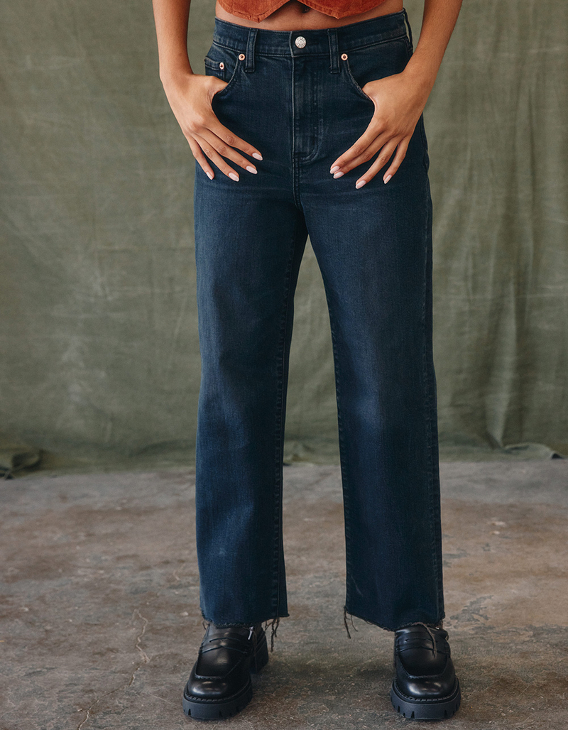 DAZE Pleaser Womens Wide Leg Jeans image number 1