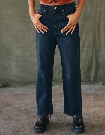 DAZE Pleaser Womens Wide Leg Jeans Alternative Image