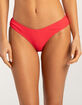 FULL TILT Classic V-Leg Crinkle Bikini Bottoms image number 2