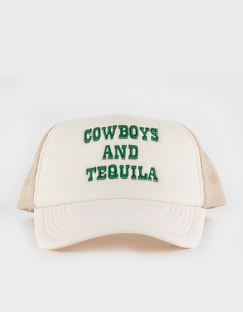 SHADY ACRES Cowboys And Tequila Trucker Hat